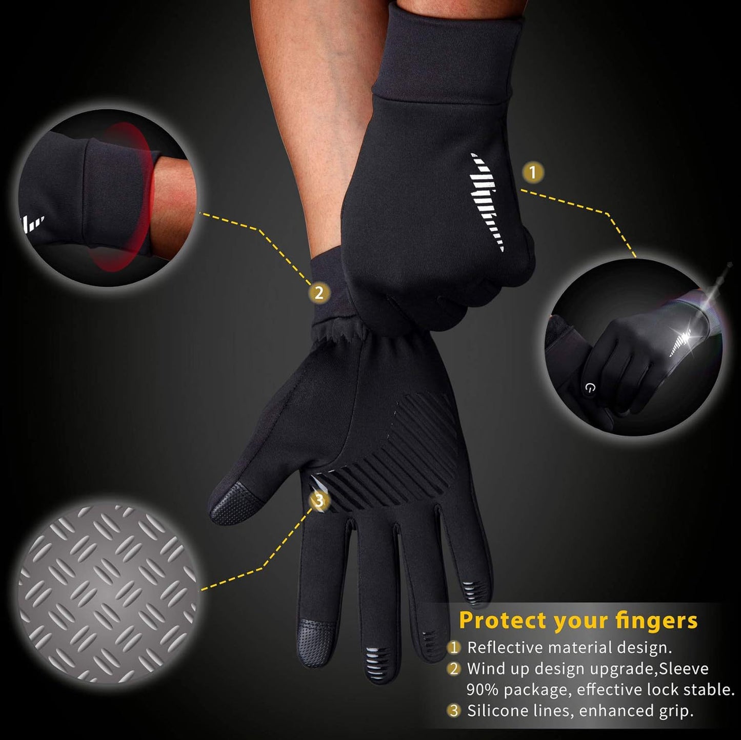 Nordic Shield™ Performance Gloves For Winter